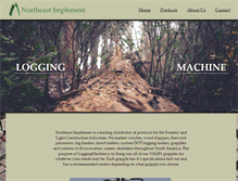 Tablet Screenshot of loggingmachine.com